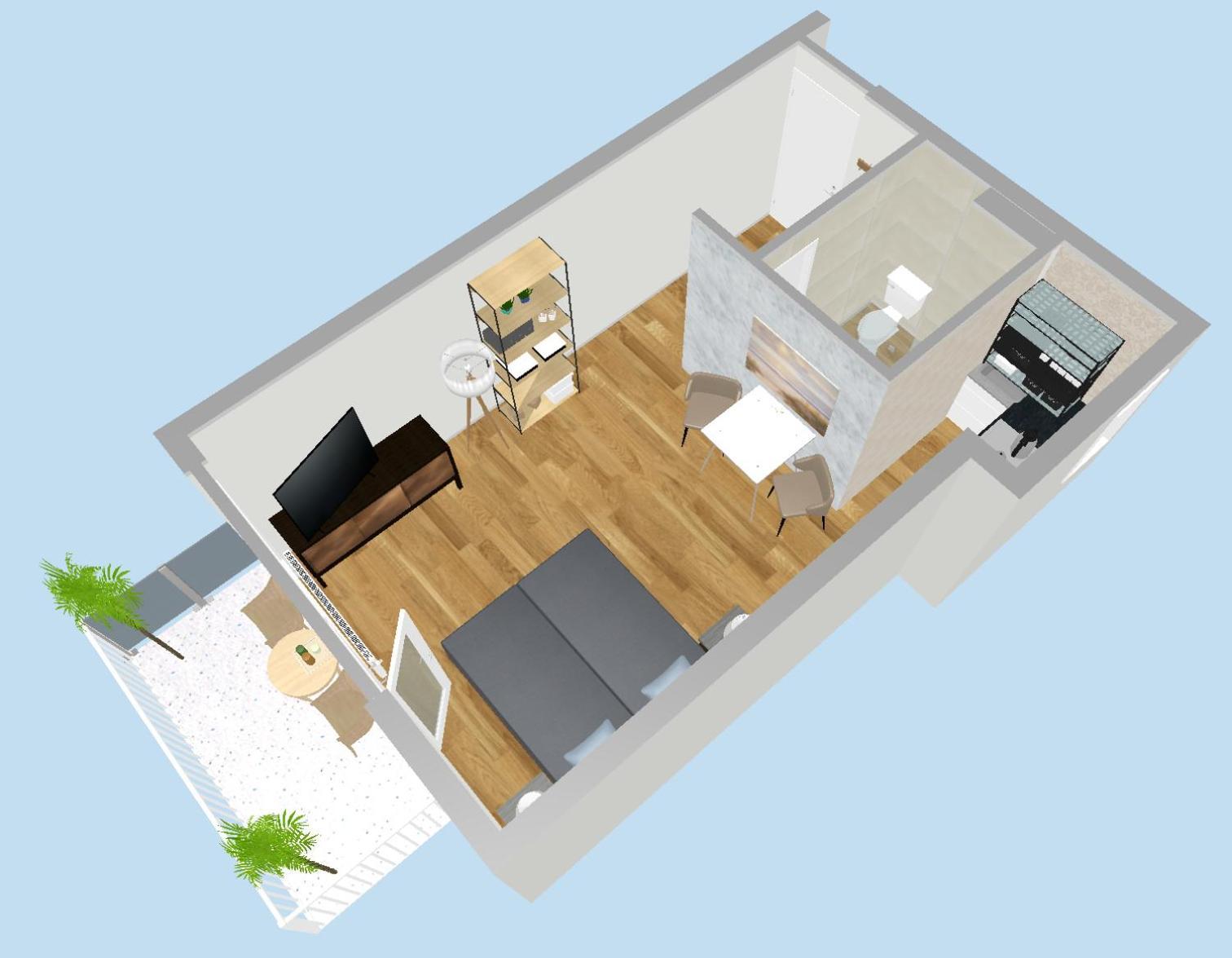 H-Aparts Essen - Heinrich Apartments Zimmer foto